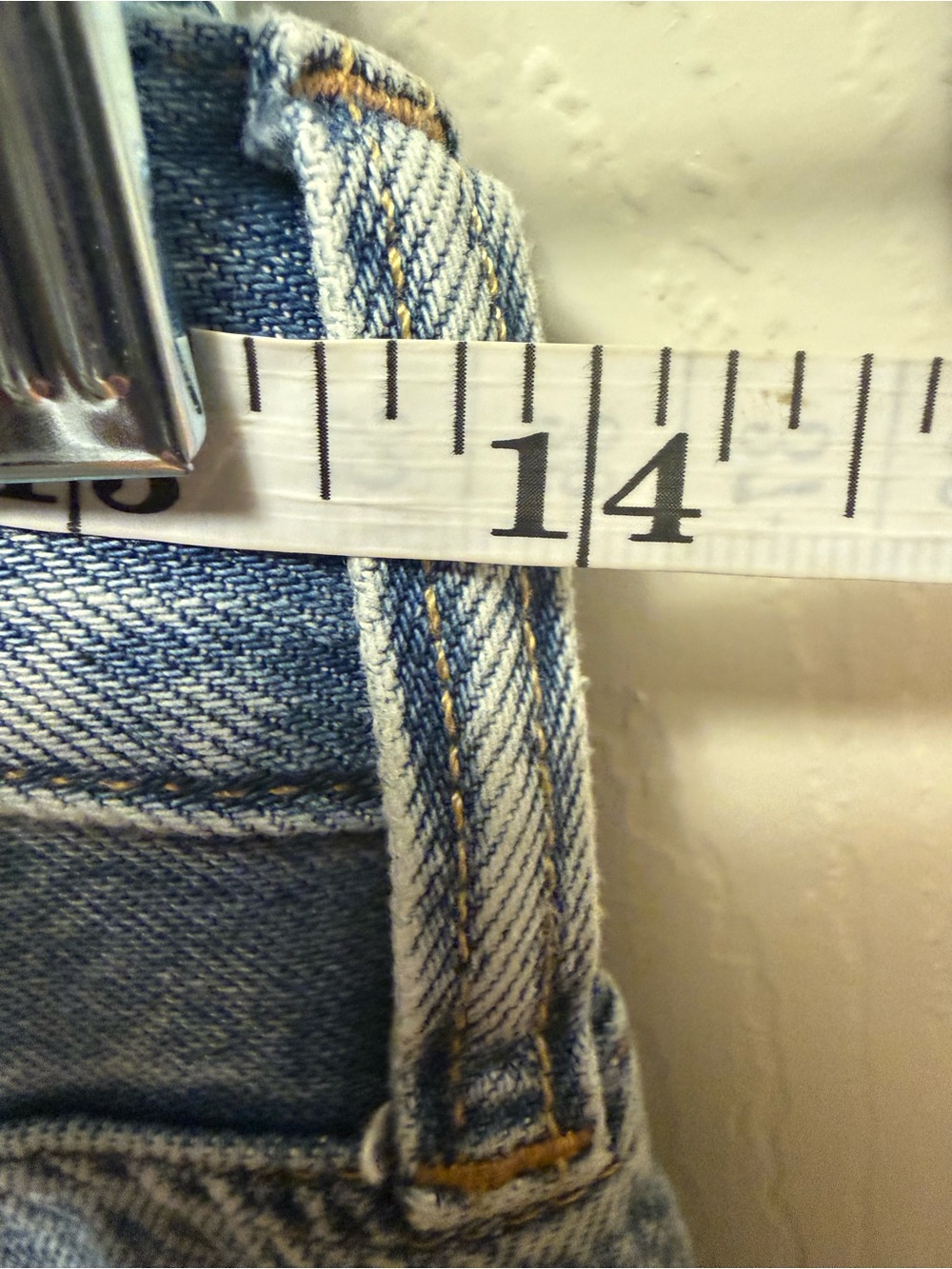 Madewell Airey Denim Faded Light Blue High-Rise Wide Leg Jeans - Picture 7 of 8